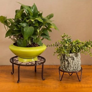 Rust-Resistant Iron Plant Stand (Buy 1 Get 1 Free)